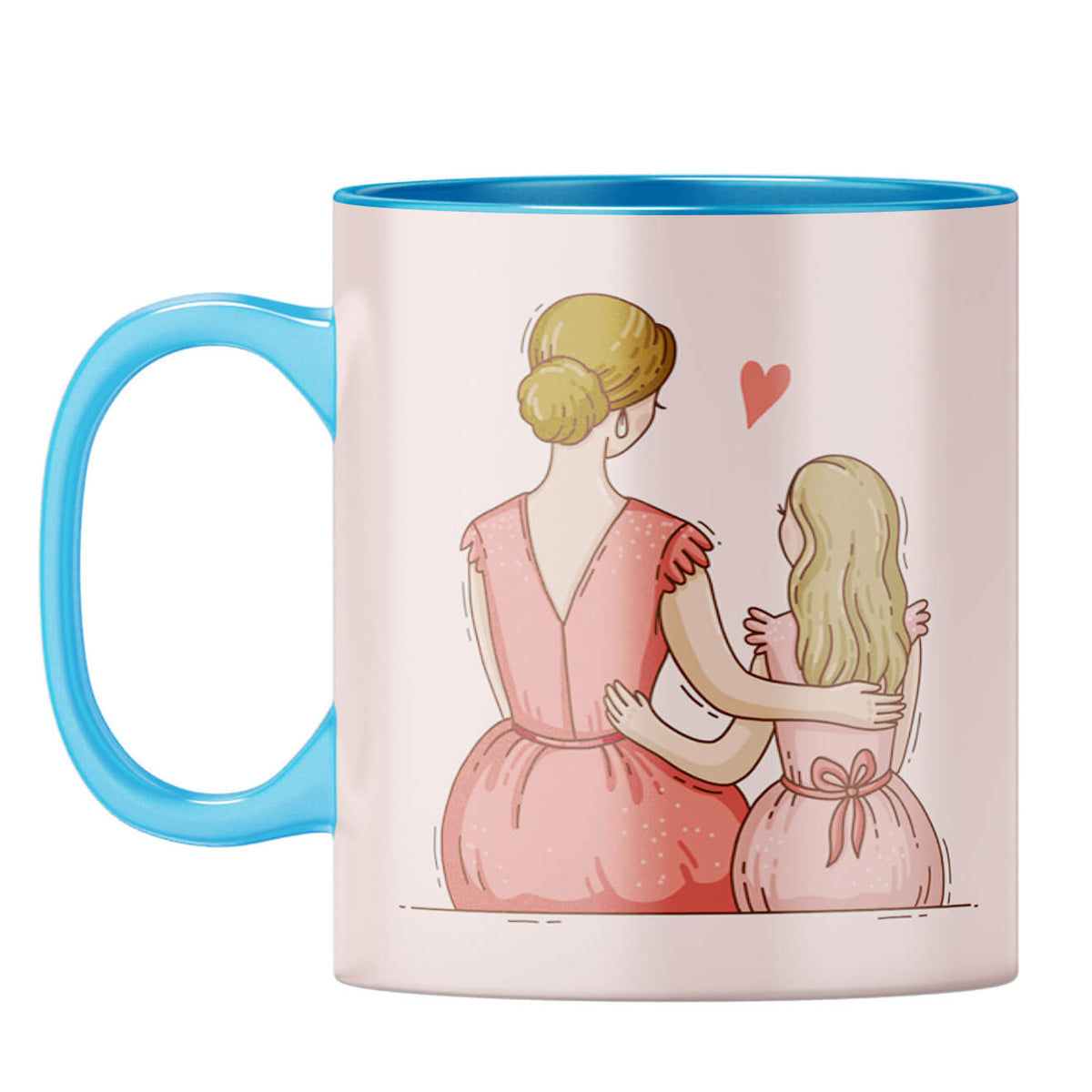 Birthday Gift for Mom Coffee Mug Light Blue