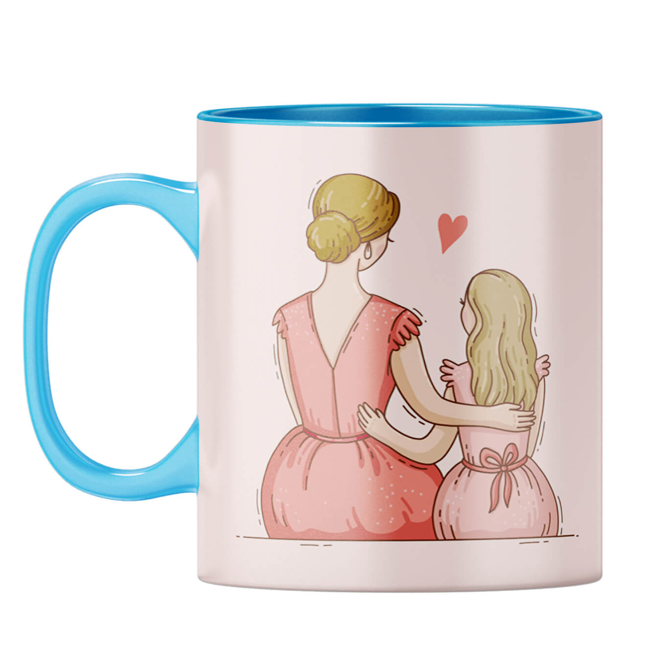 Birthday Gift for Mom Coffee Mug Light Blue