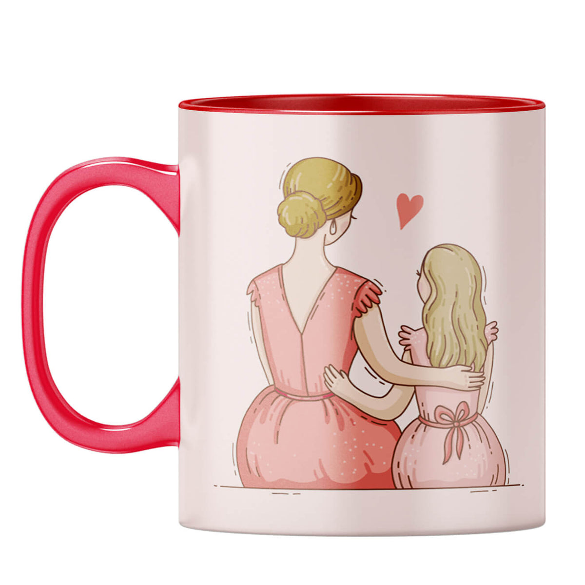 Birthday Gift for Mom Coffee Mug Red