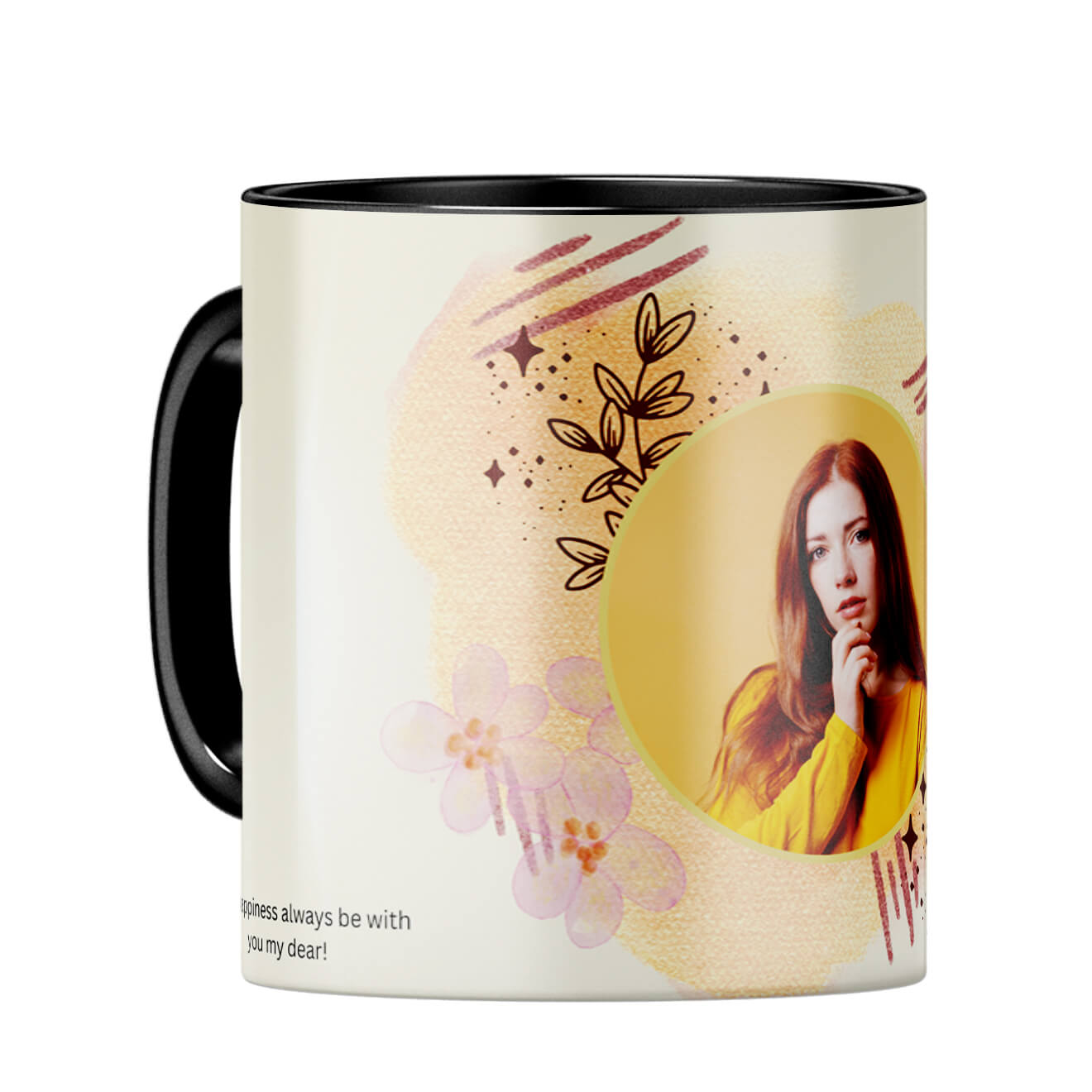 Birthday with You Coffee Mug Black