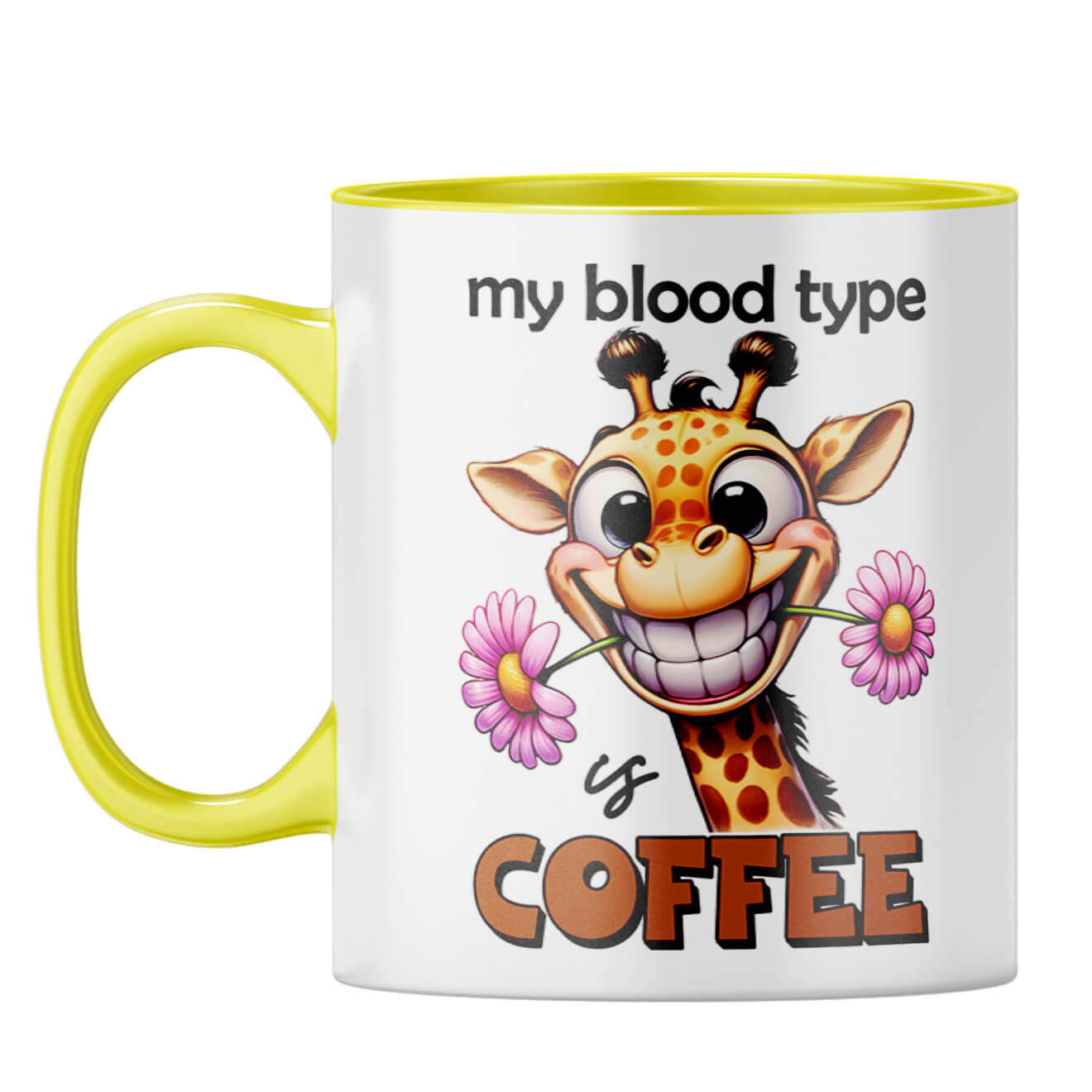 Blood Type is Coffee Coffee Mug