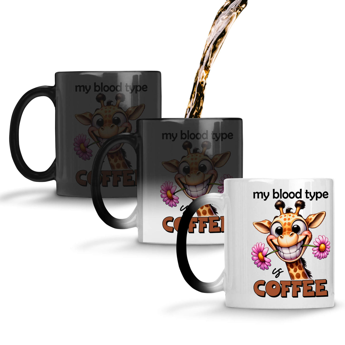 Blood Type is Coffee Coffee Mug Magic