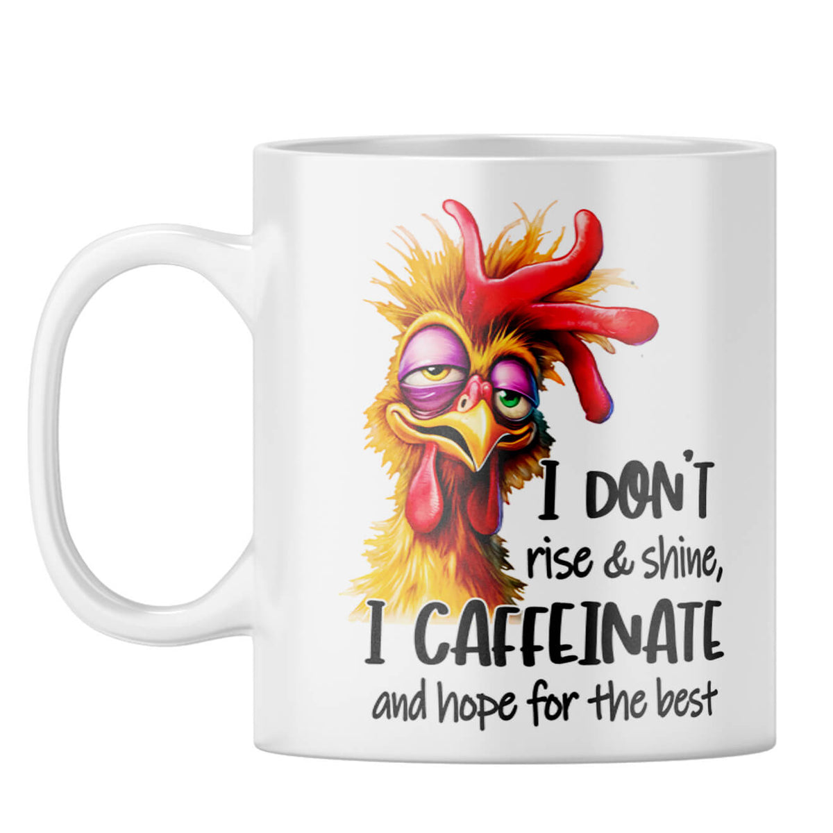 Caffeinate Coffee Mug White