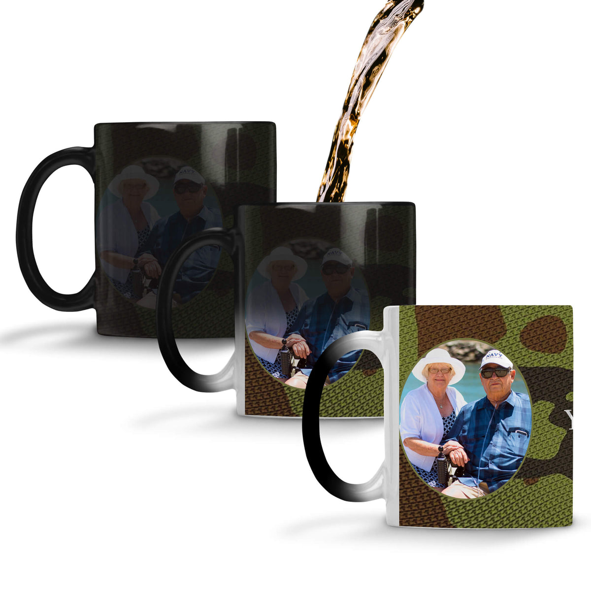 Camouflage Photo Coffee Mug Magic