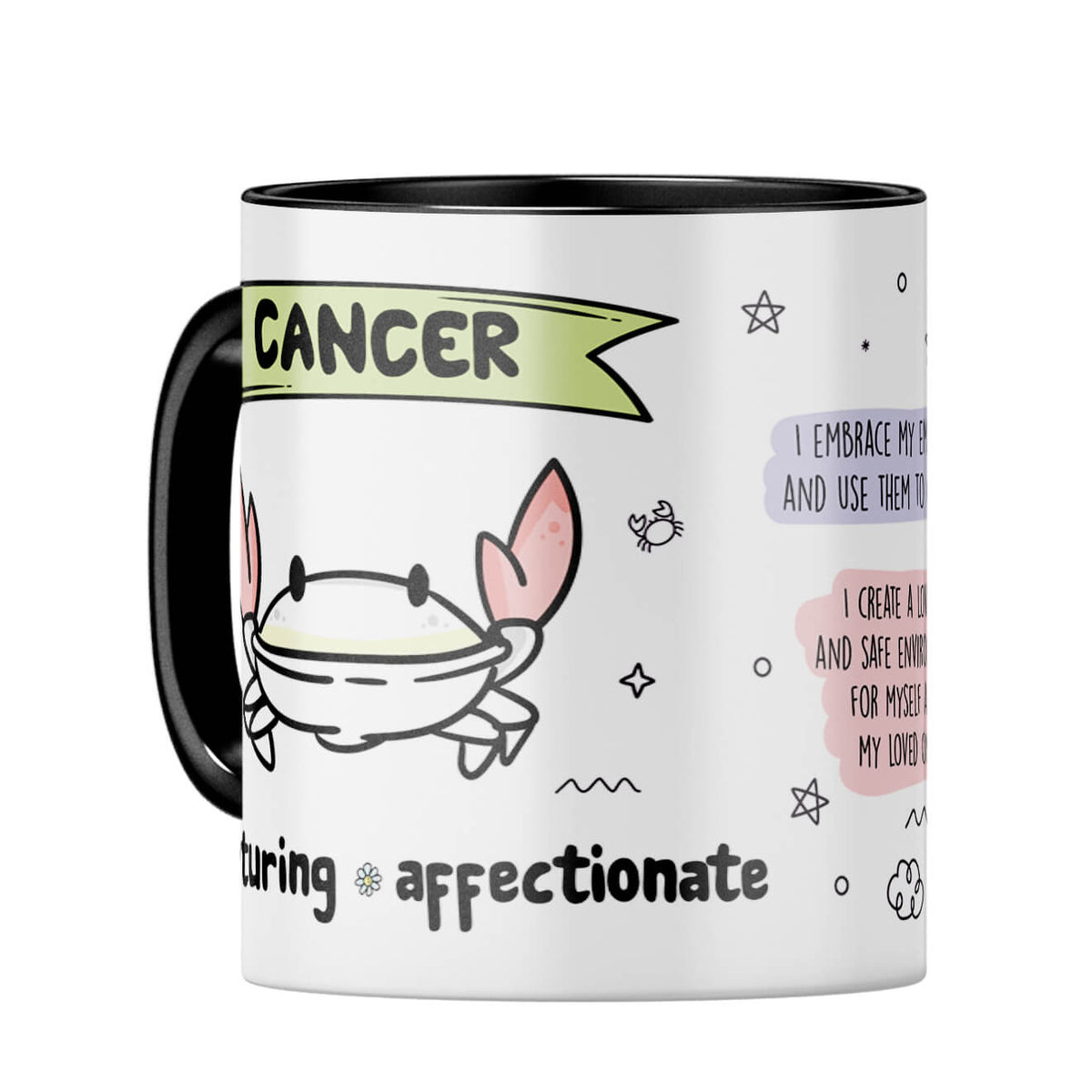 Cancer Coffee MugC-Black
