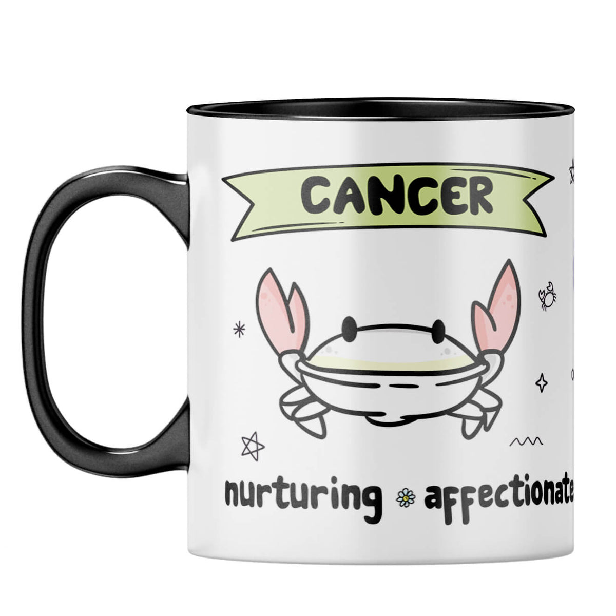 Cancer Coffee Mug Black