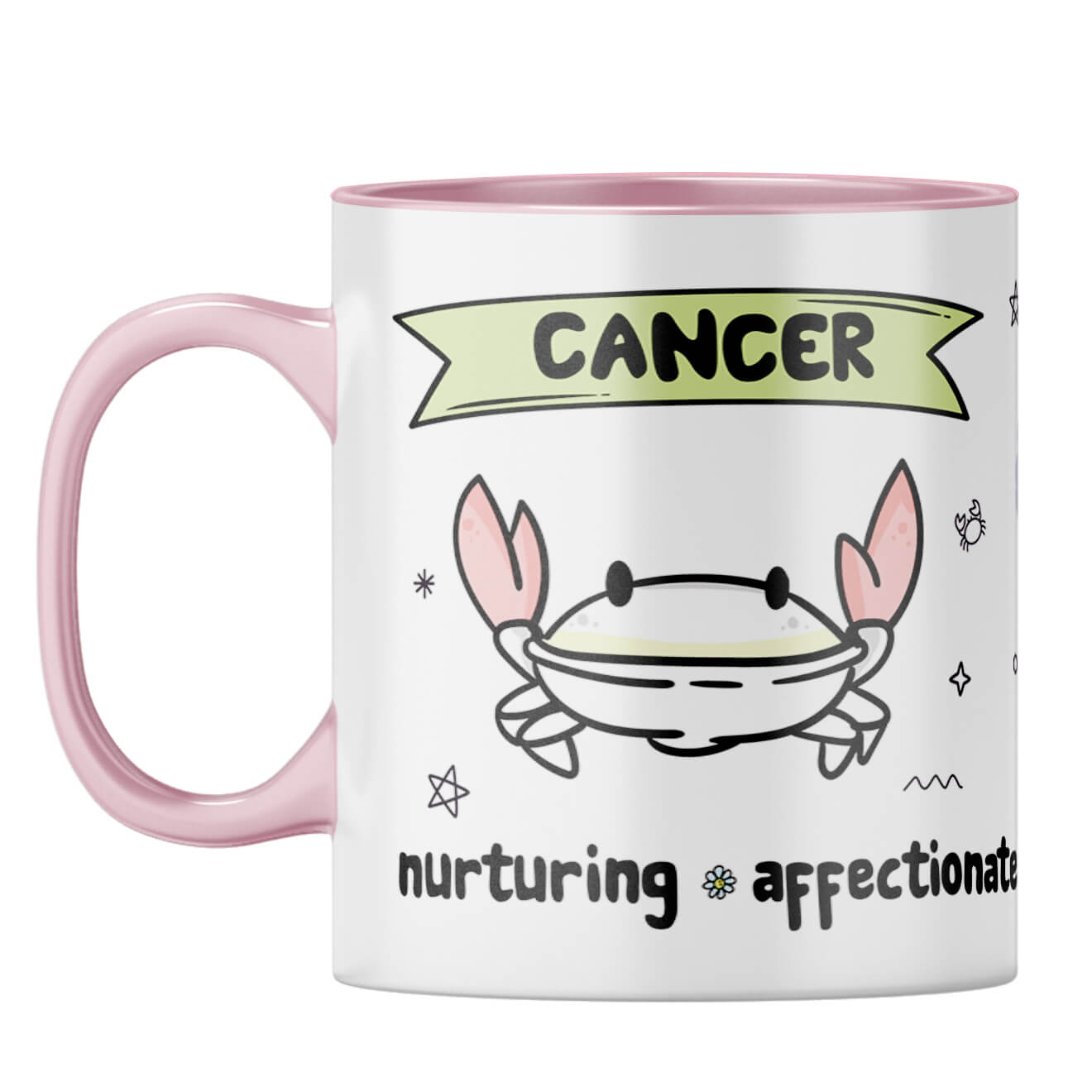 Cancer Coffee Mug Pink