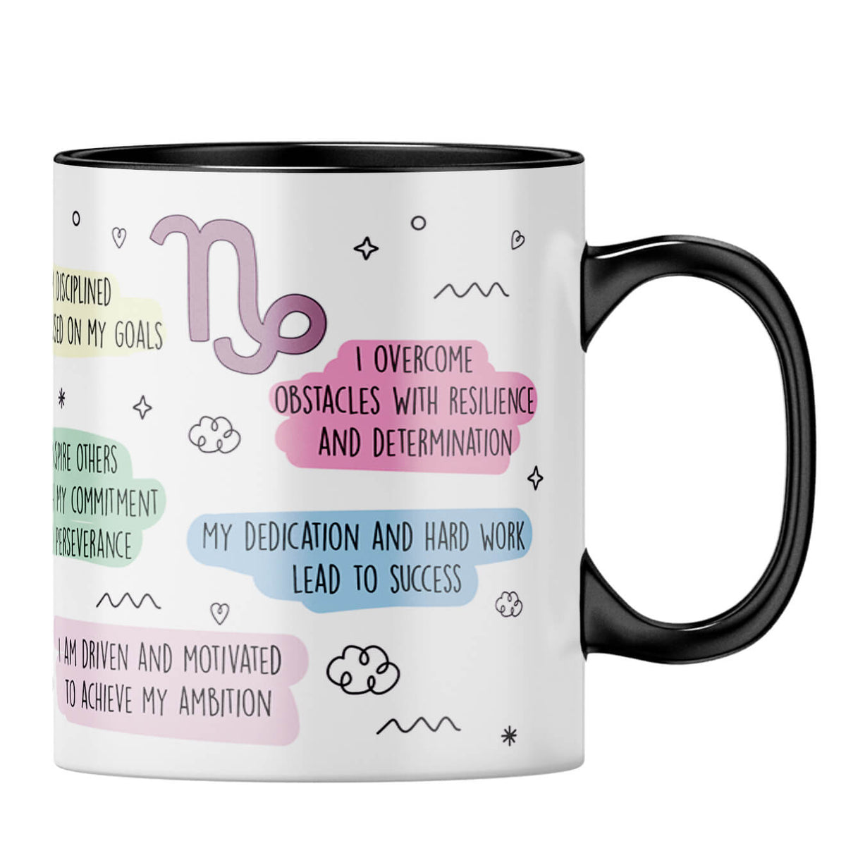 Capricorn Coffee MugB-Black