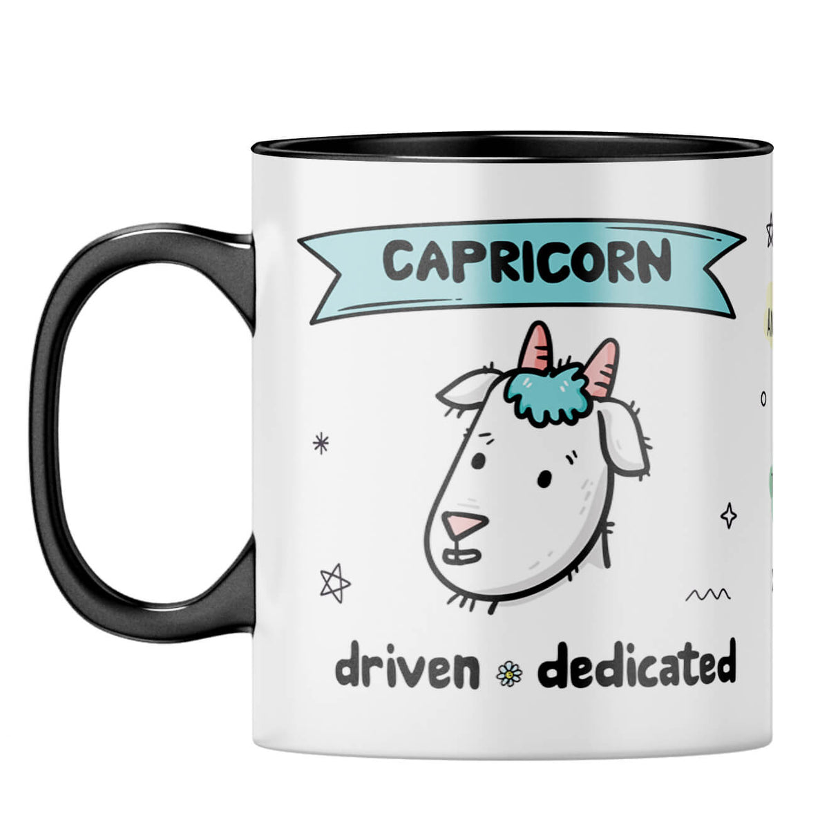 Capricorn Coffee Mug Black