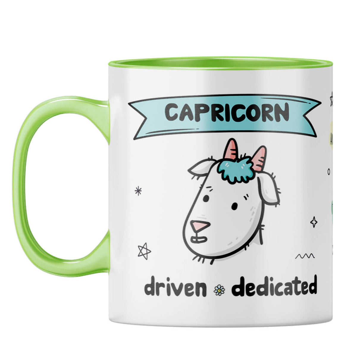 Capricorn Coffee Mug Light Green