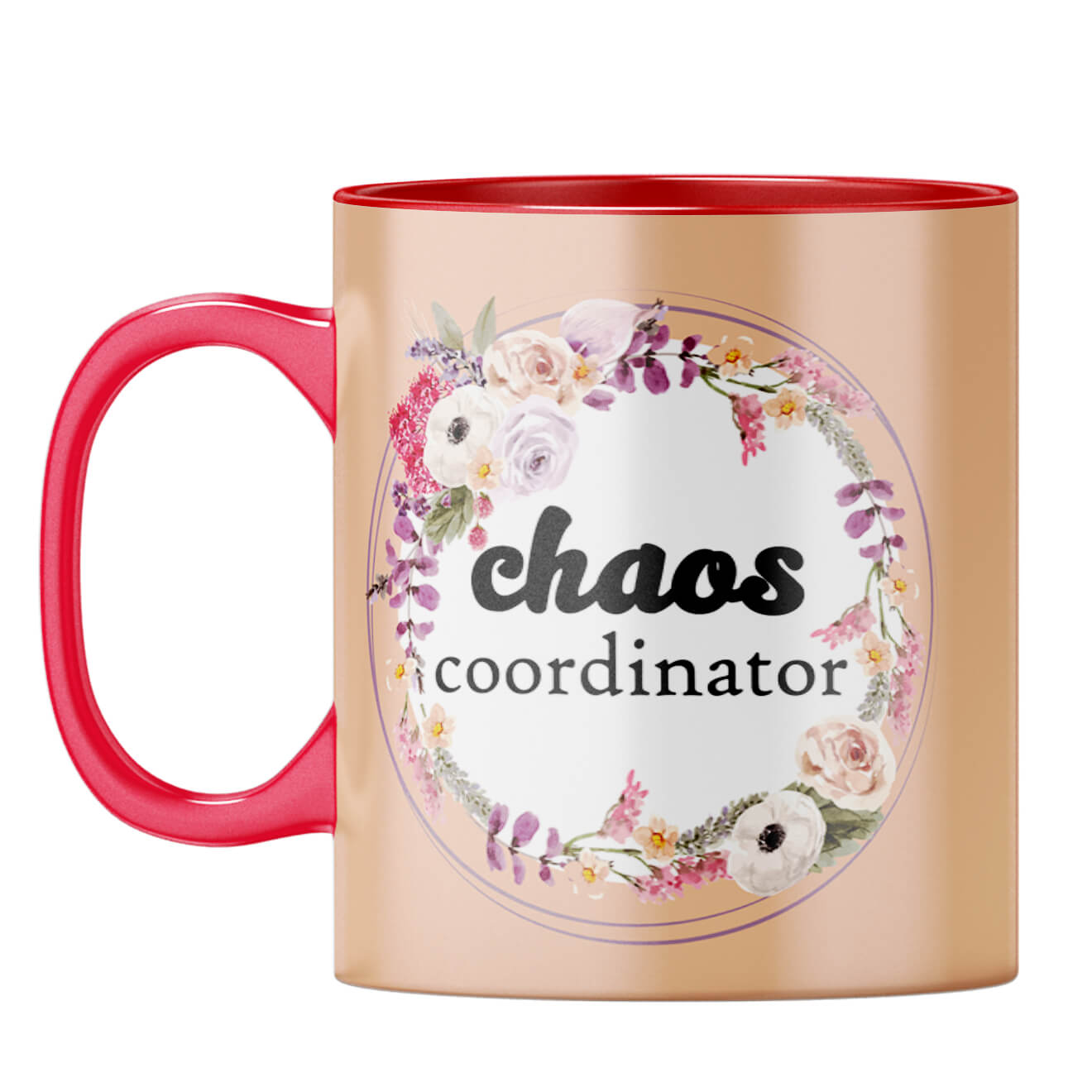 Chaos Co-ordinator Coffee Mug Red