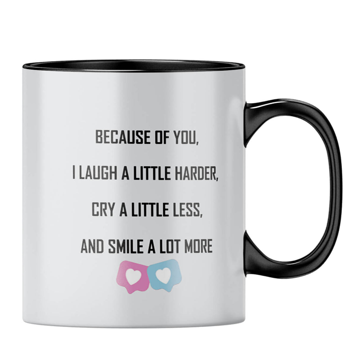 Chatty Photo Coffee MugB-Black