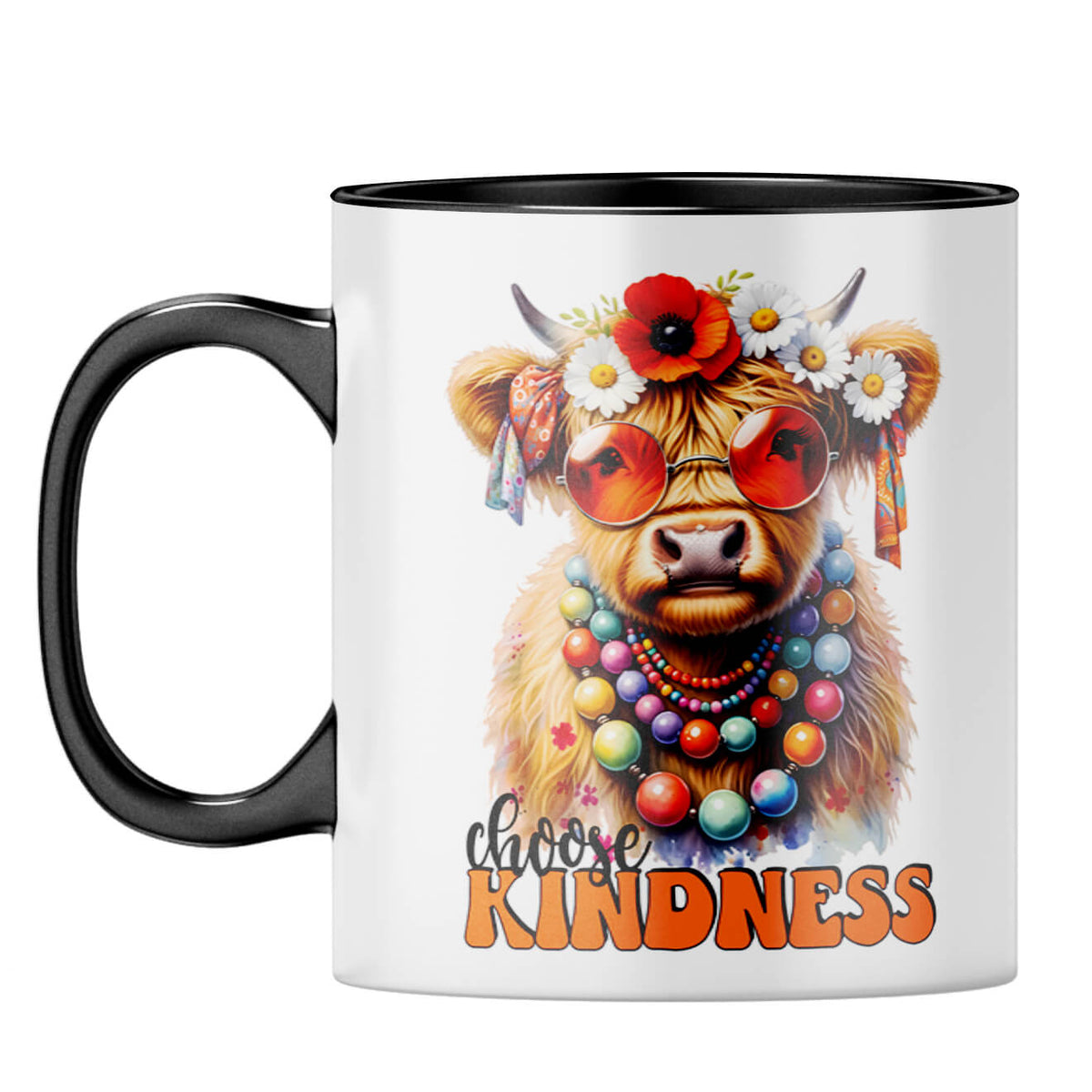 Choose Kindness Coffee Mug Black