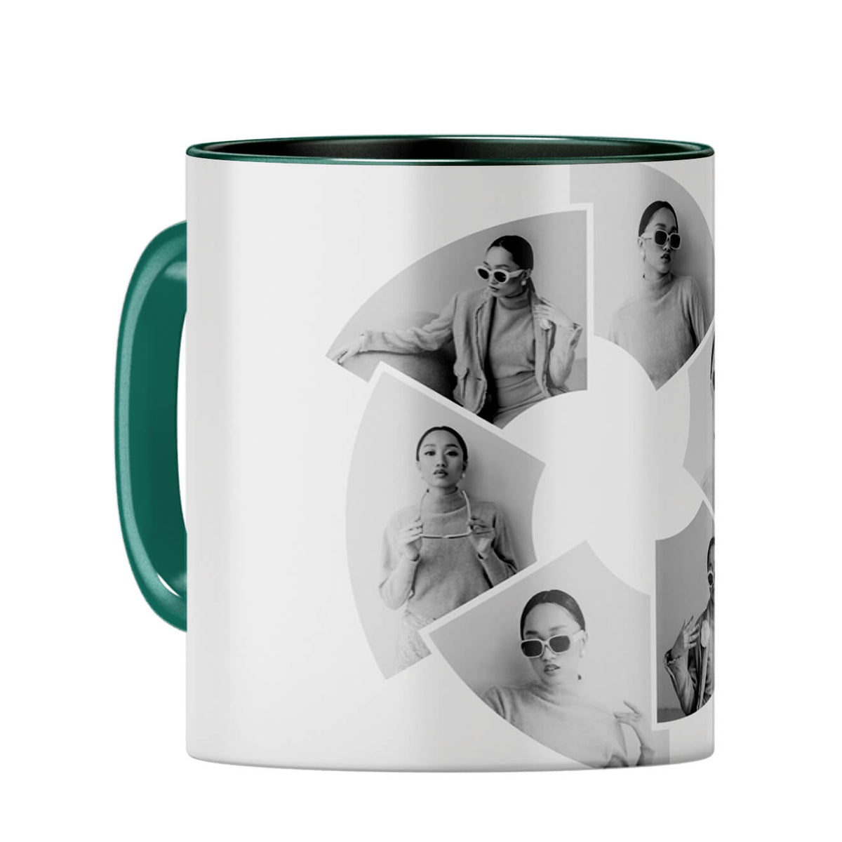 Circle of Life Coffee Mug Dark Green