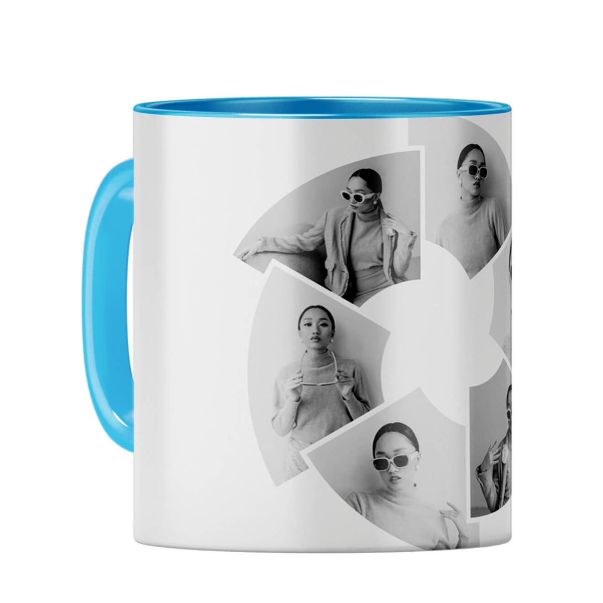 Circle of Life Coffee Mug Light Blue