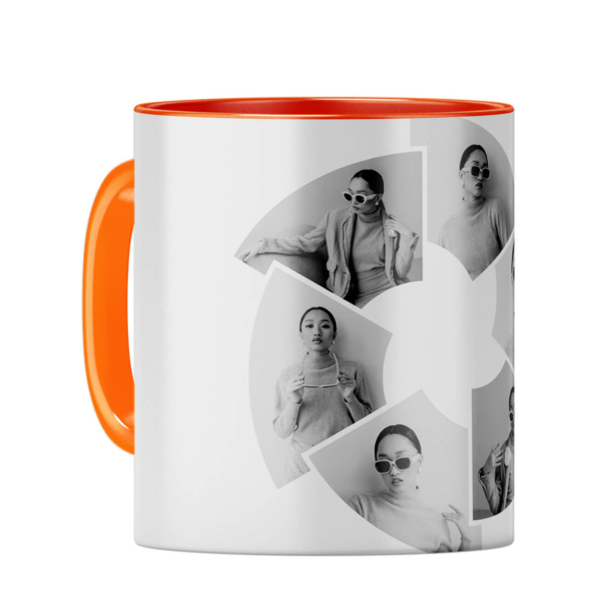 Circle of Life Coffee Mug Orange