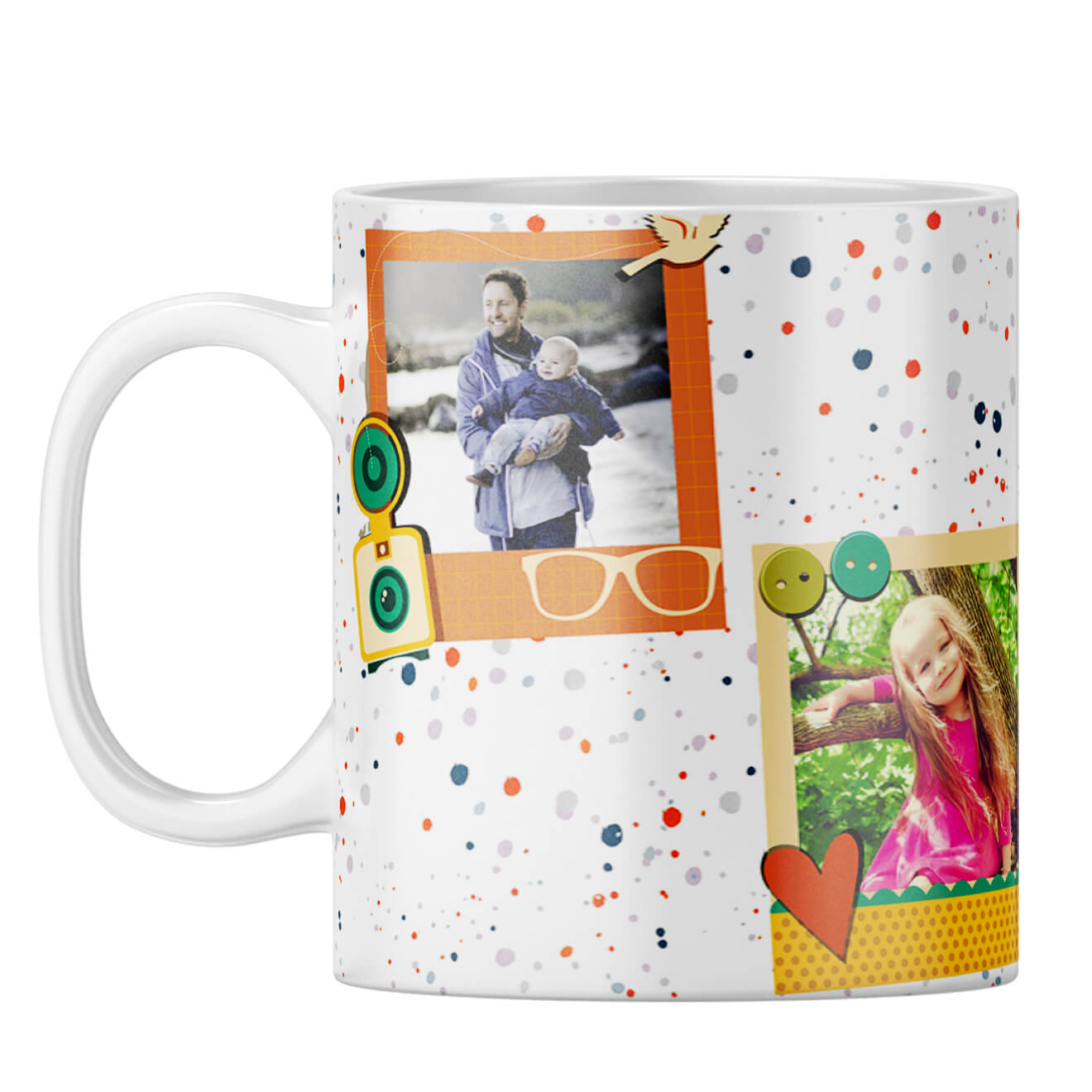Cool Collage Coffee Mug White
