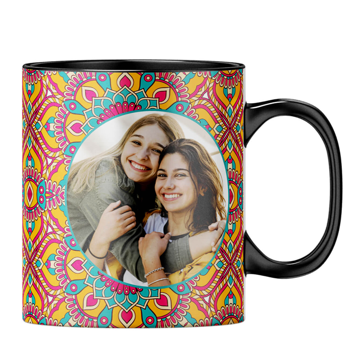 Cool Patterns Photo Coffee MugB-Black