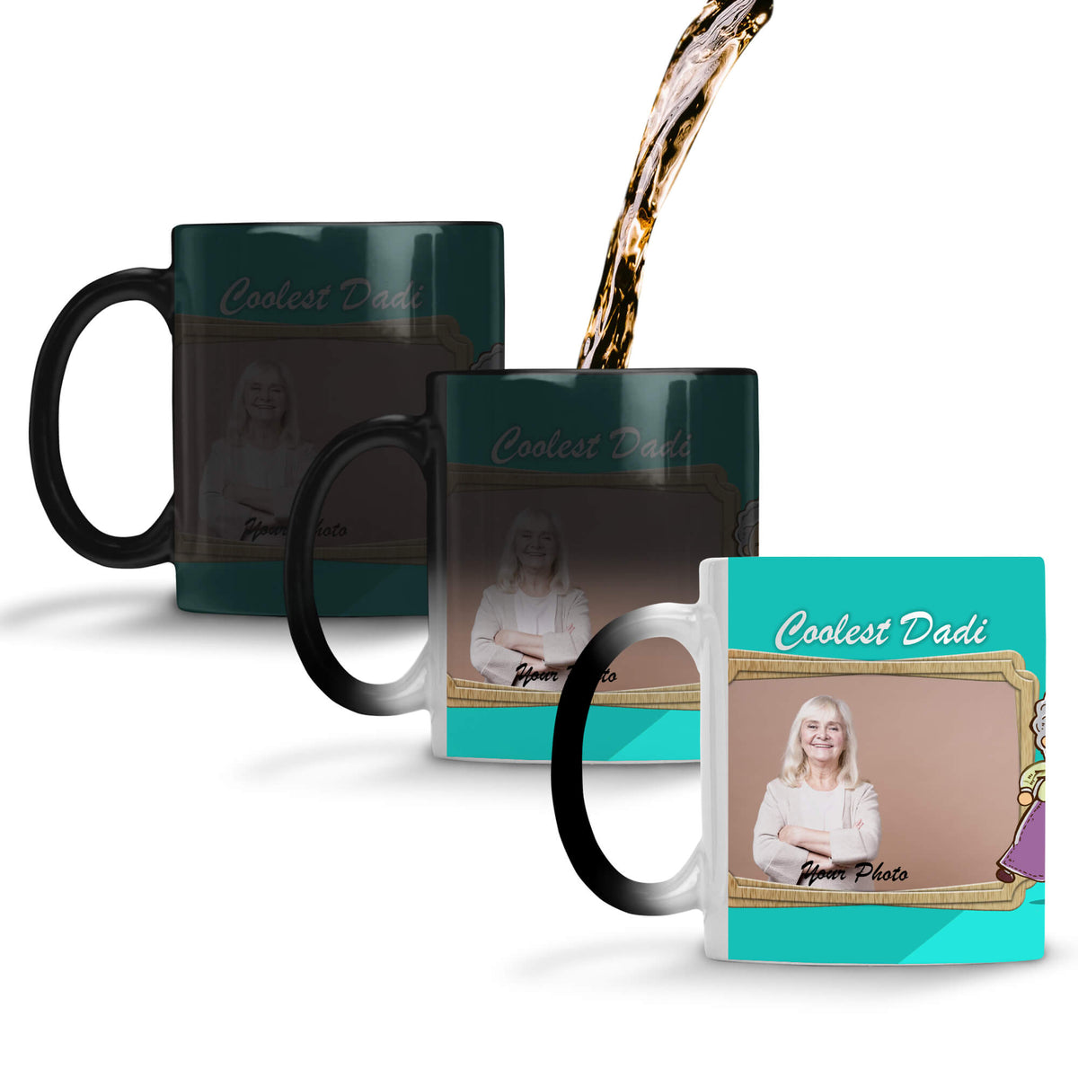 Coolest Dadi Coffee Mug Magic