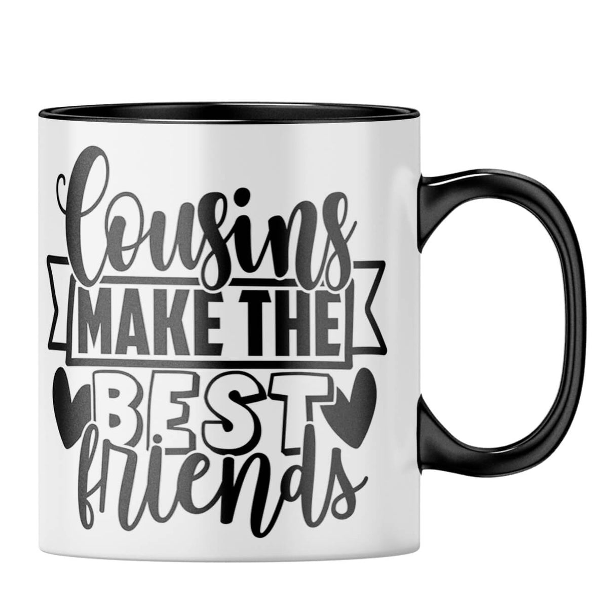 Cousins Make The Best Friends Coffee MugB-Black