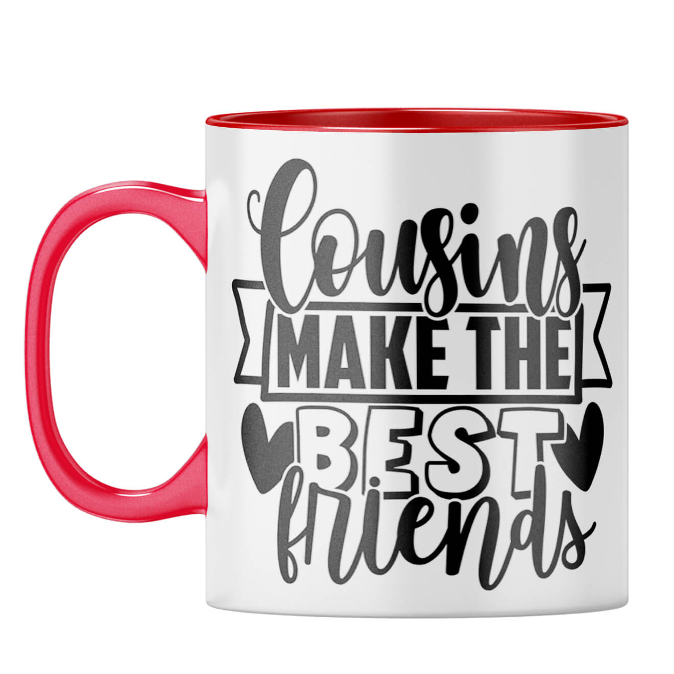 Cousins Make The Best Friends Coffee Mug Red