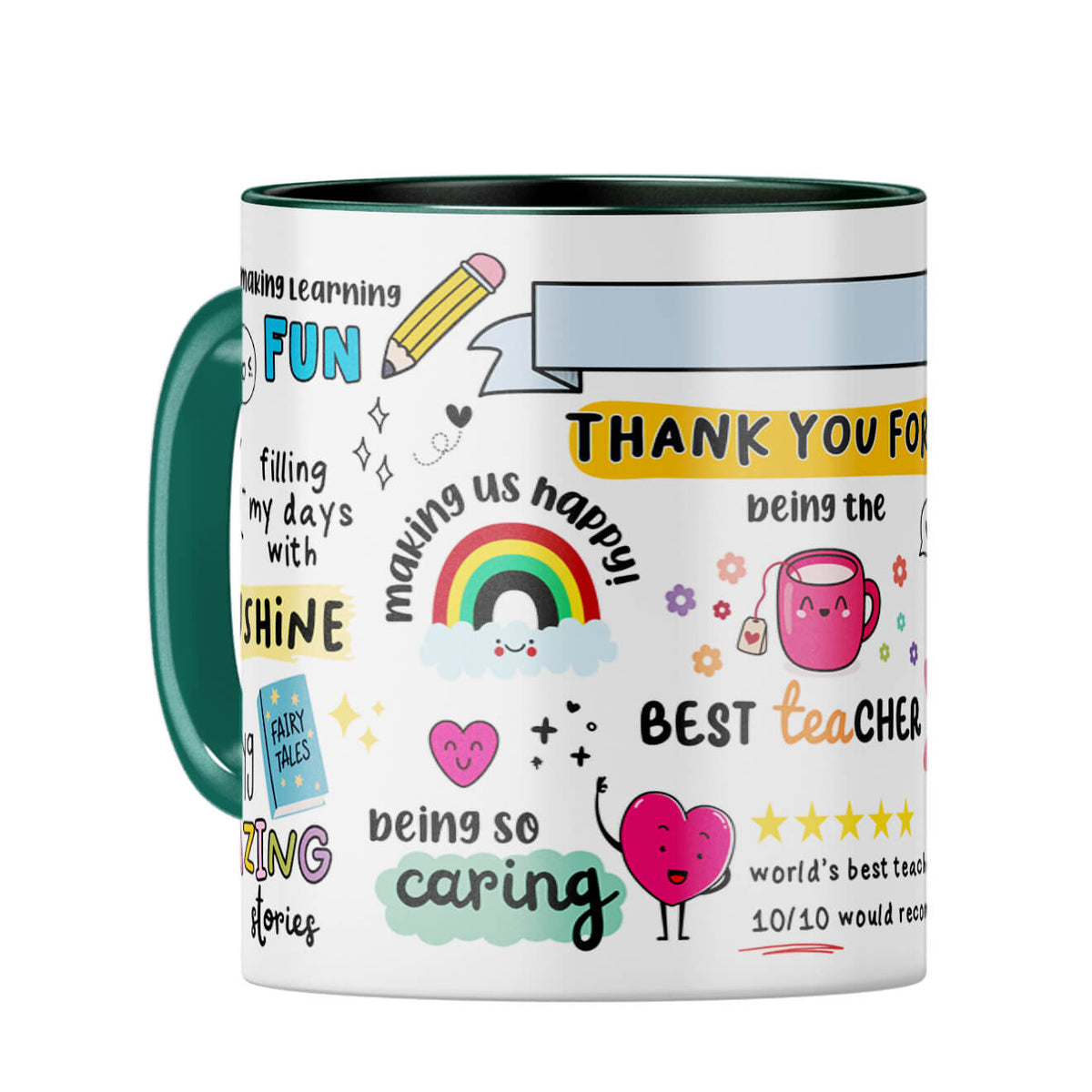 Customised Best Teacher Coffee Mug