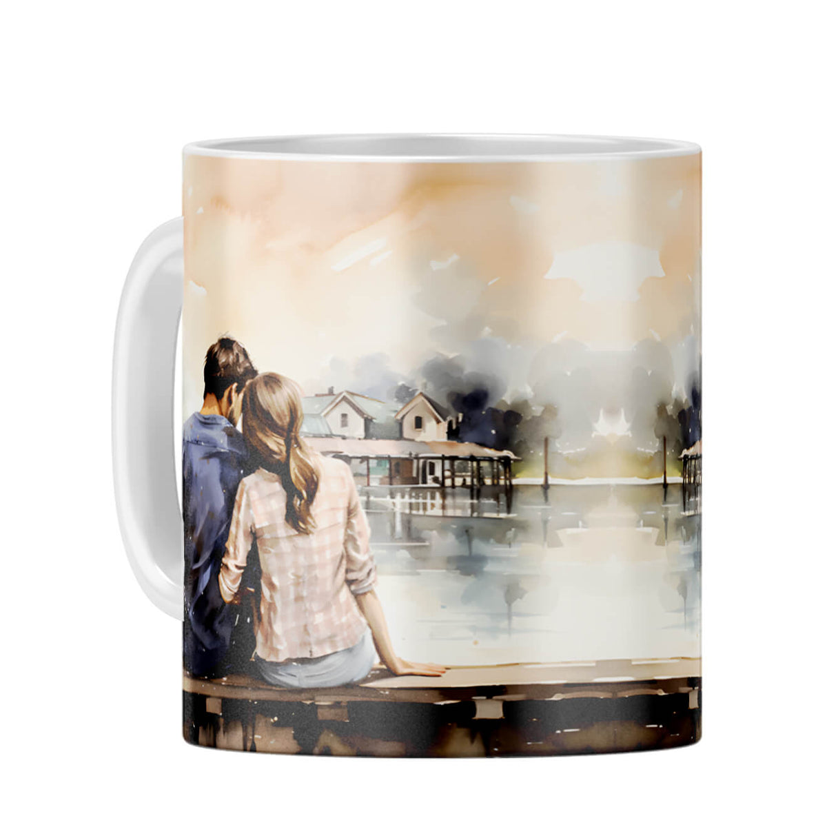 Customised Loving Message Coffee Mug White