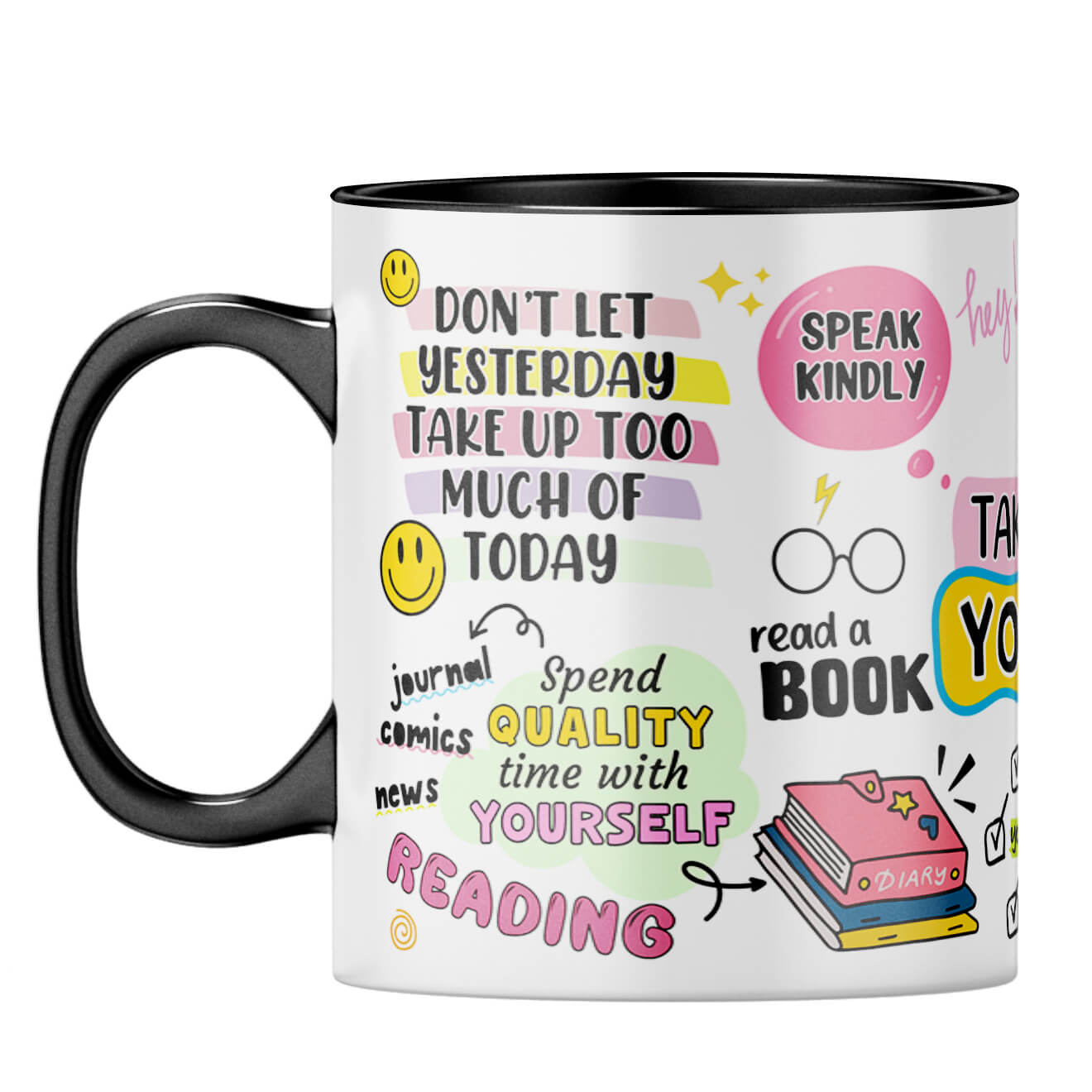 Customised Name Take Care Yourself Coffee Mug