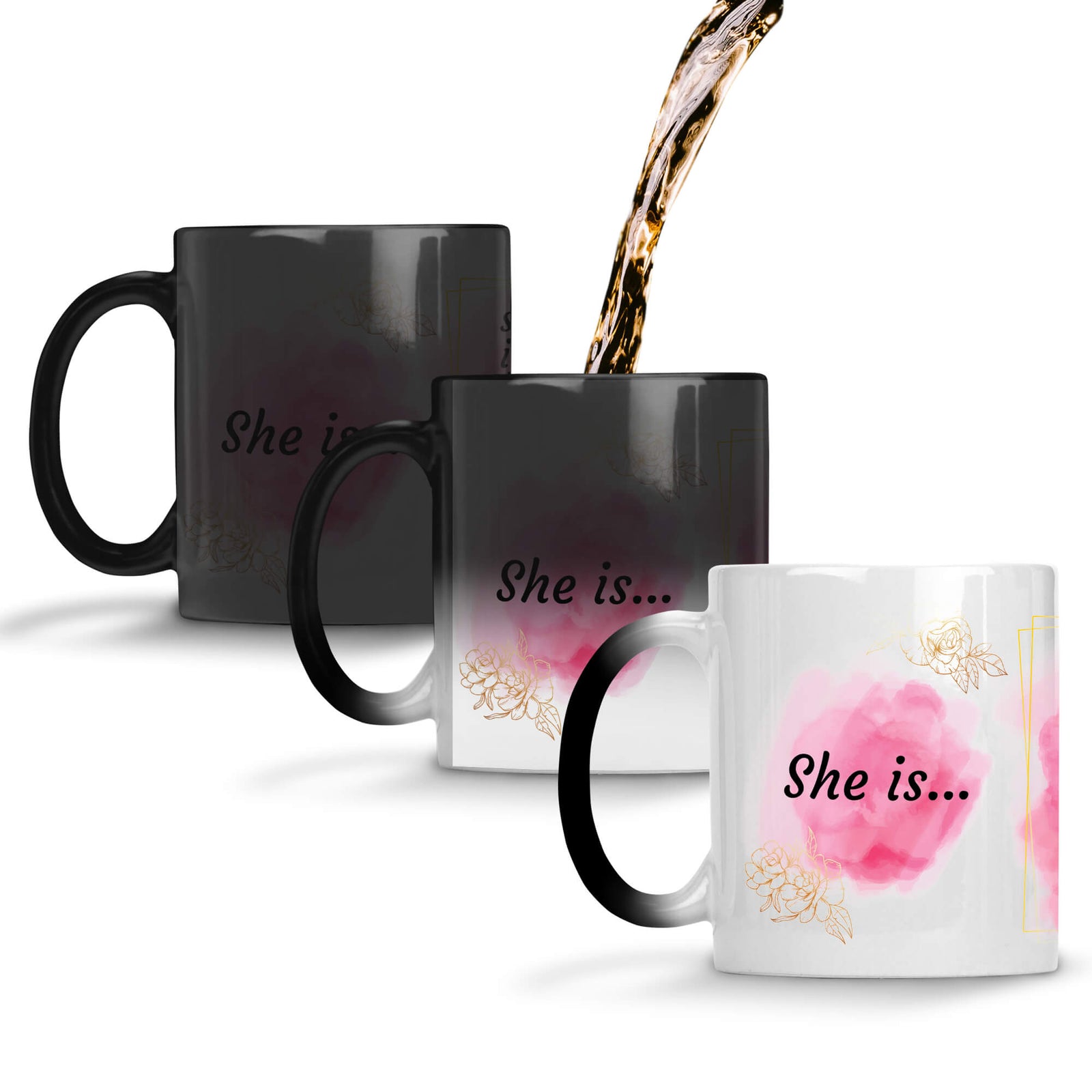 Customised She Is Strong Woman Coffee Mug Magic