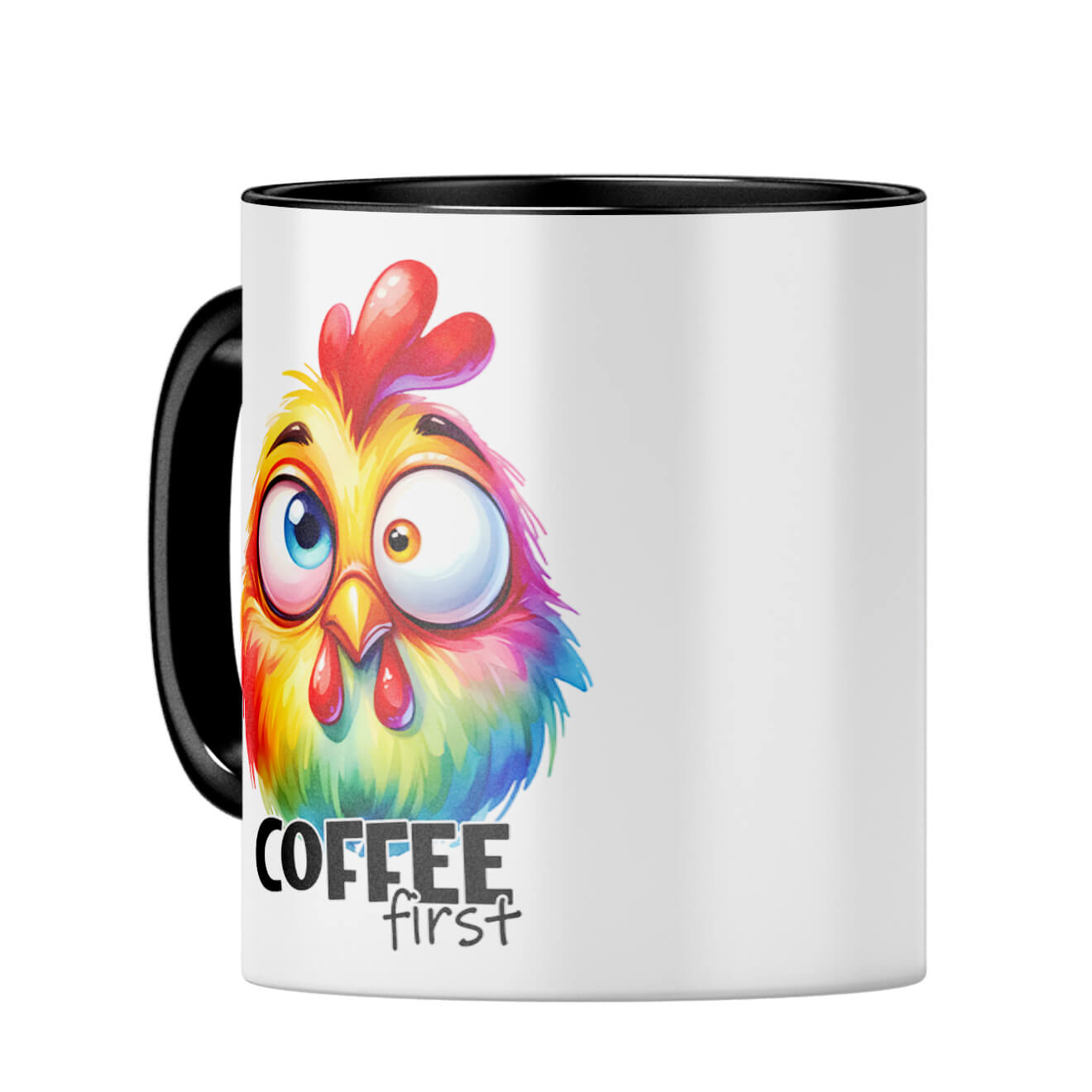 Cute Coffee First Coffee Mug
