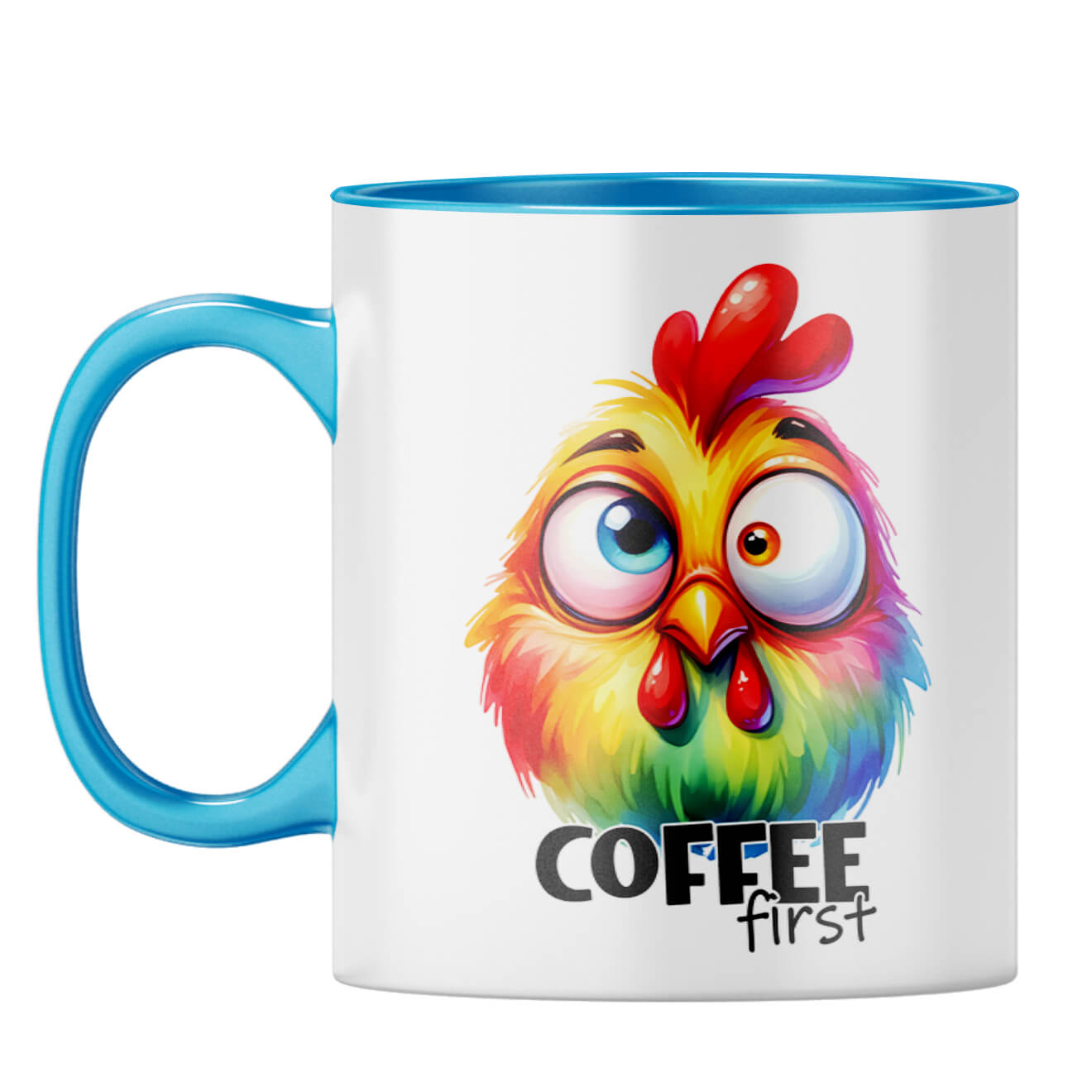 Cute Coffee First Coffee Mug