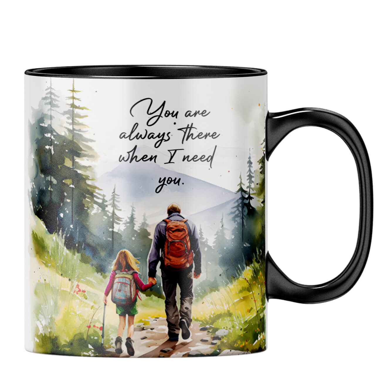 Dad You Are My Hero Coffee MugB-Black