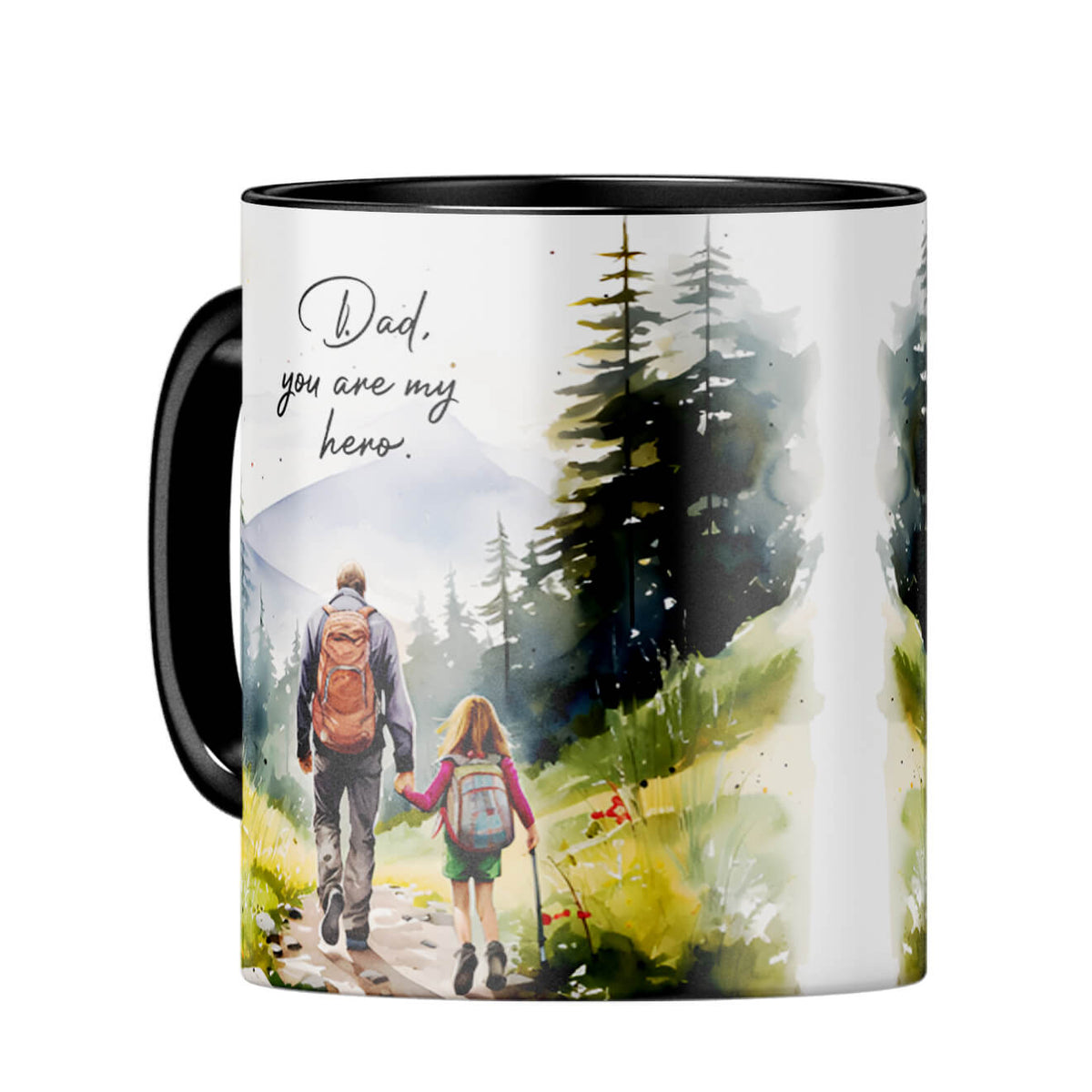 Dad You Are My Hero Coffee MugC-Black