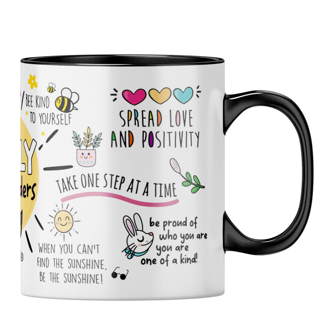 Daily Reminders Coffee MugB-Black