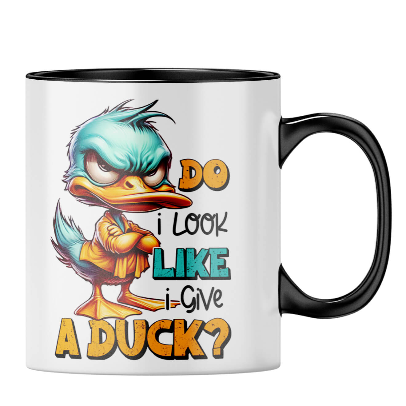 Do I Give A Duck Coffee MugB-Black