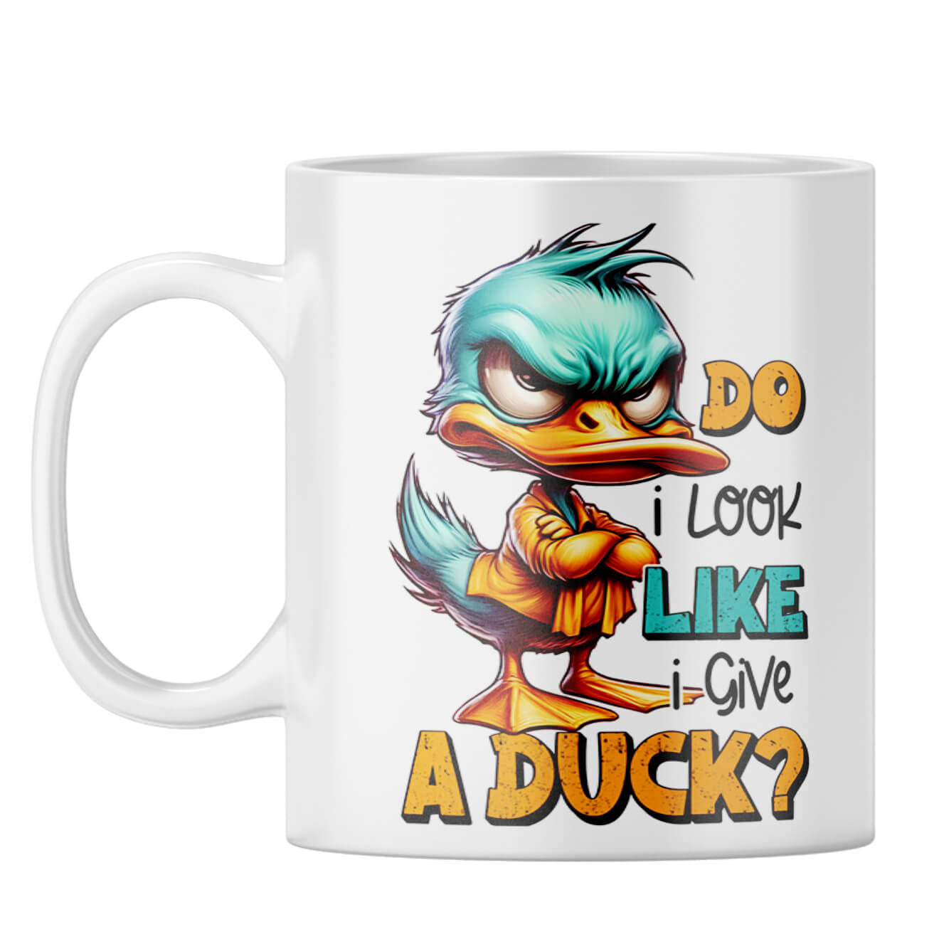 Do I Give A Duck Coffee Mug White