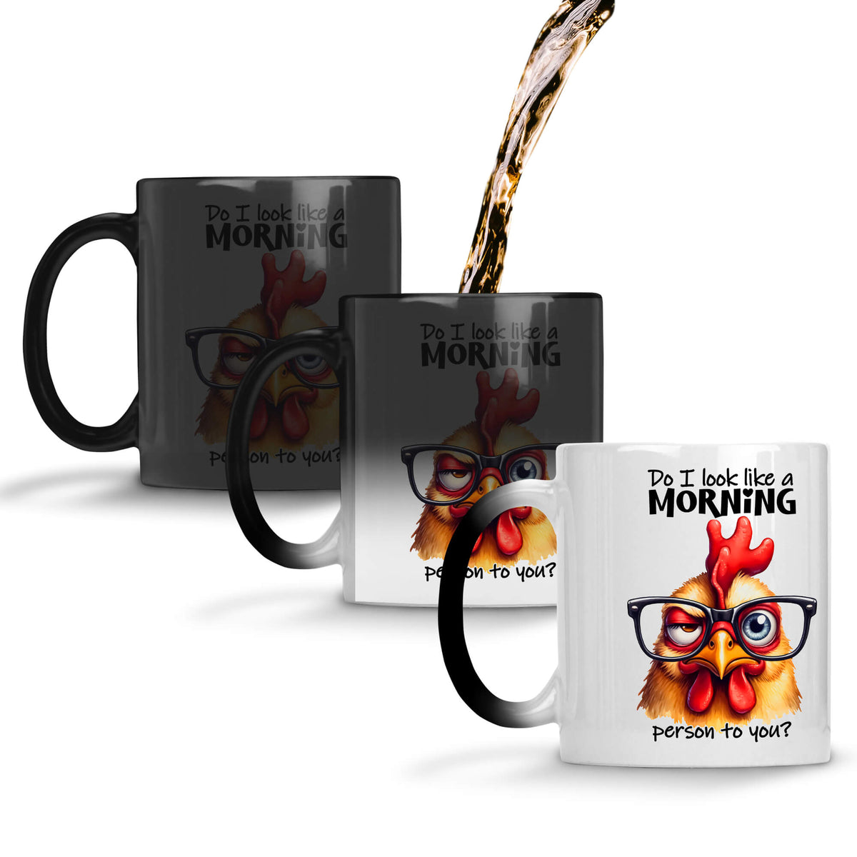 Do I Look Like Morning Person Coffee Mug Magic