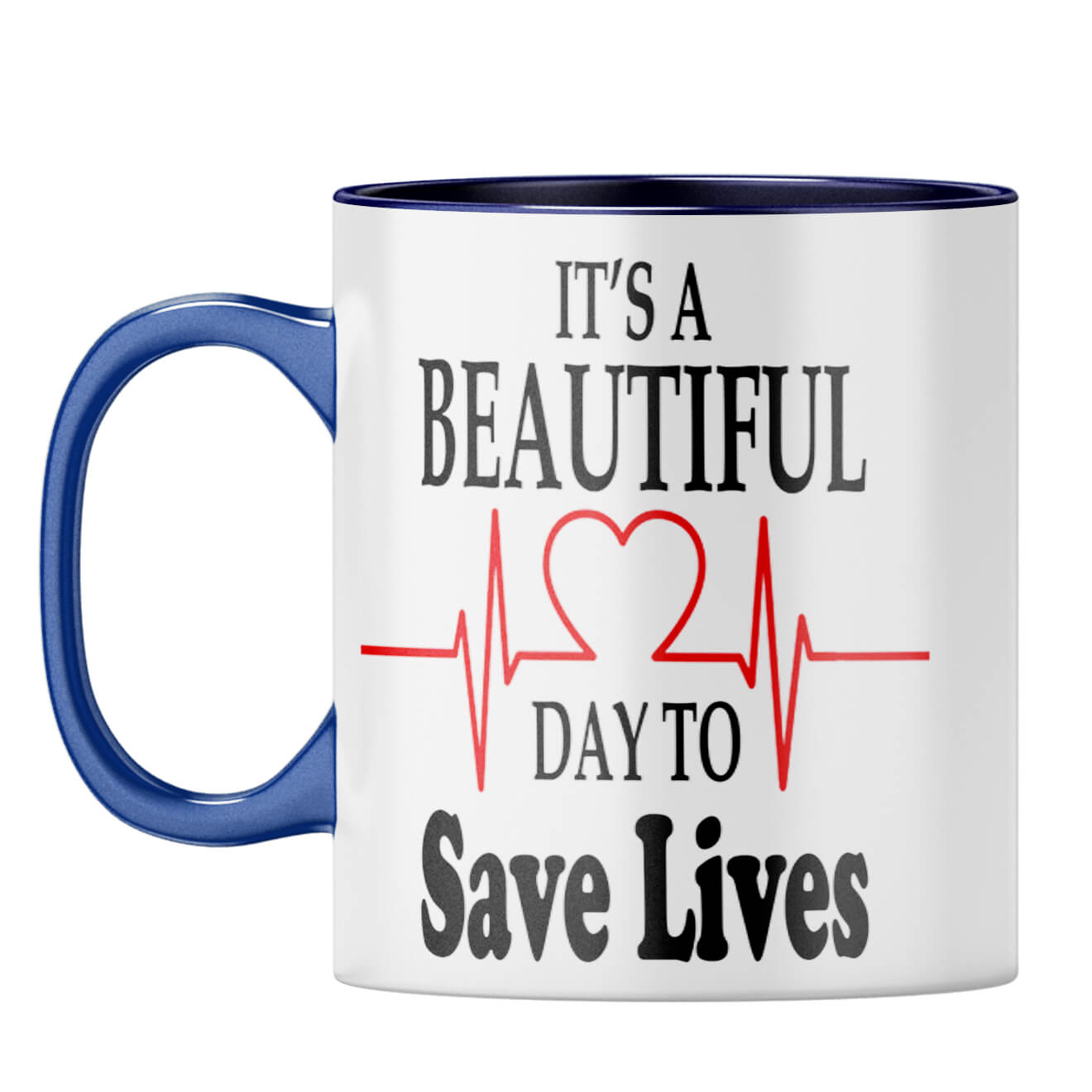 Doctor Life Coffee Mug Dark Blue