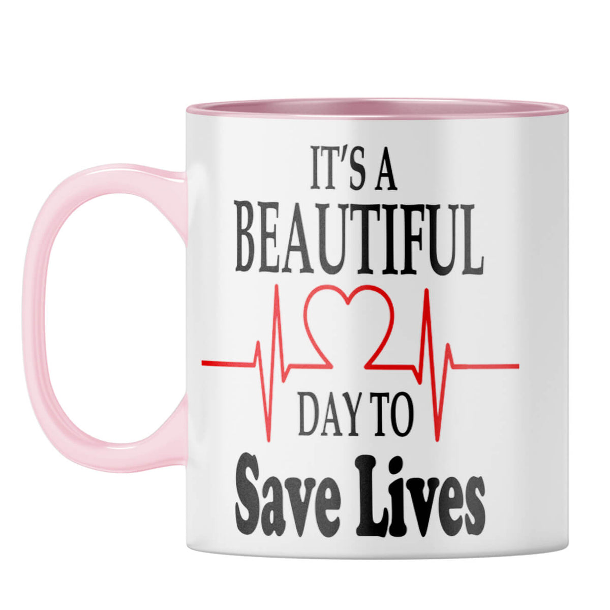 Doctor Life Coffee Mug Pink