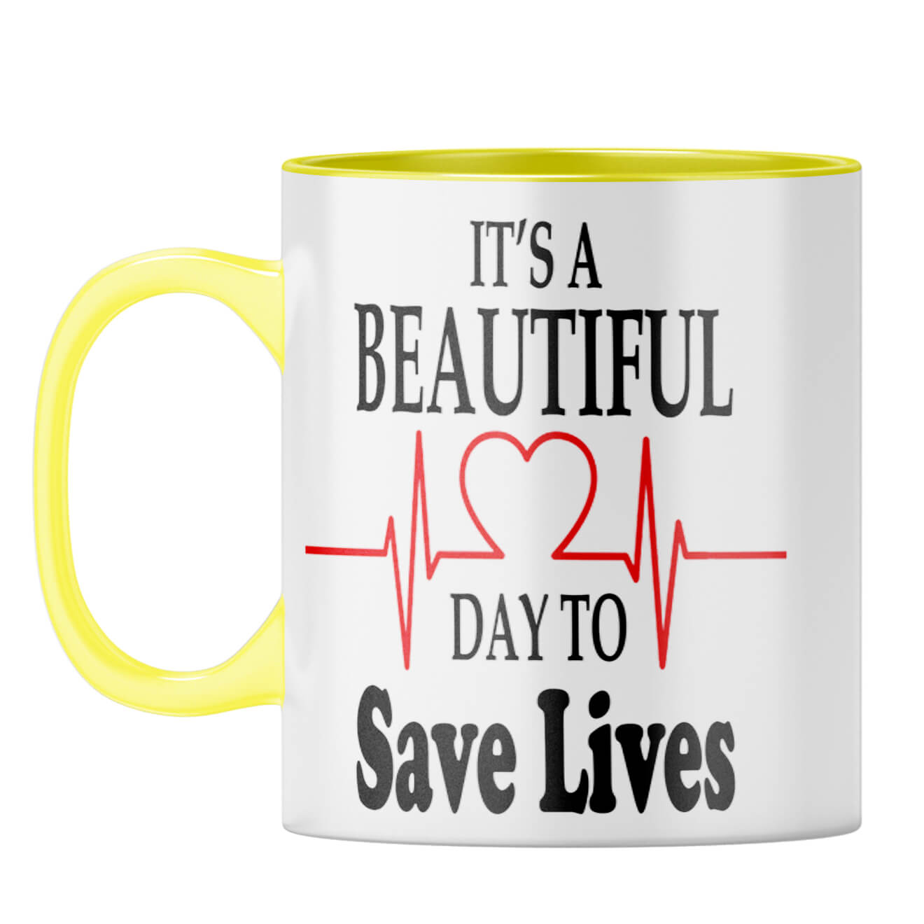 Doctor Life Coffee Mug Yellow