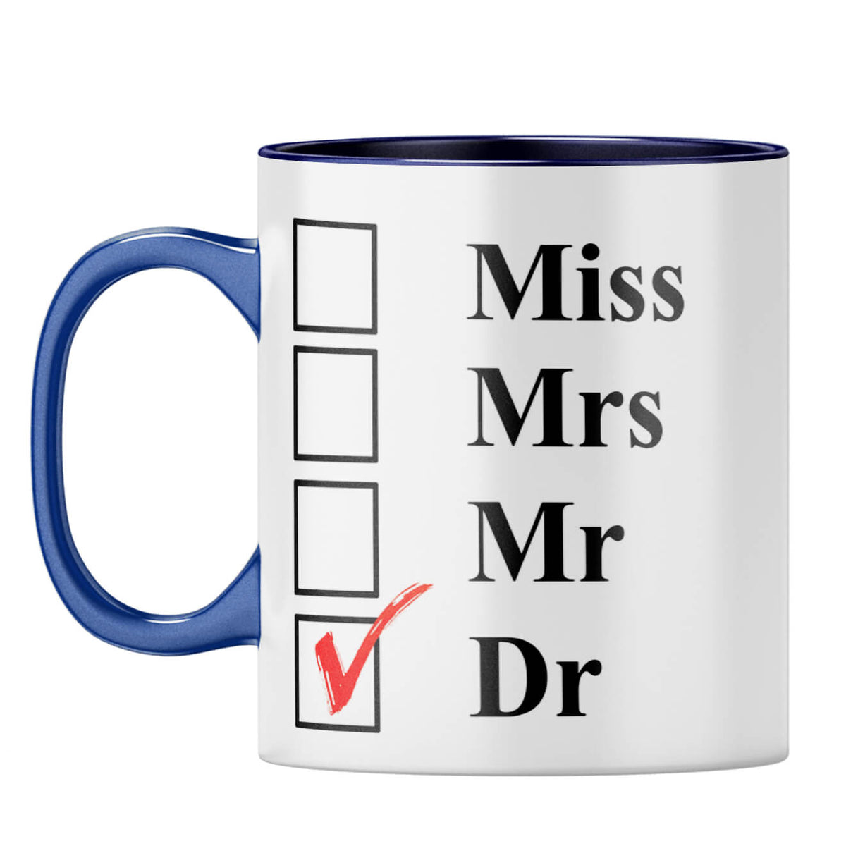 Doctor Coffee Mug Dark Blue