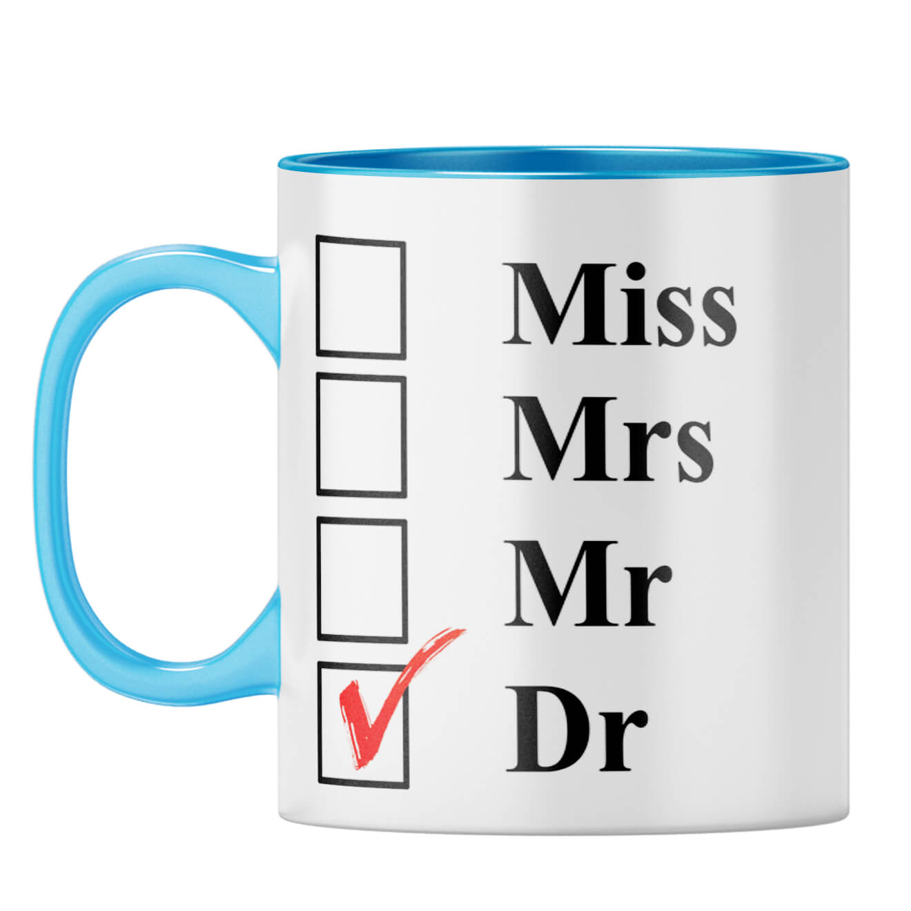 Doctor Coffee Mug Light Blue