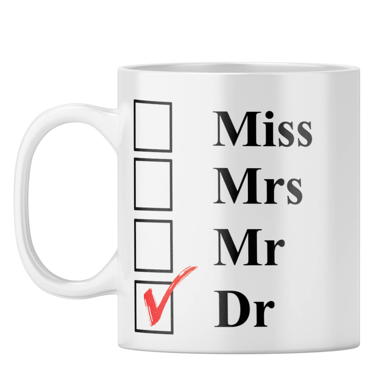 Doctor Coffee Mug White