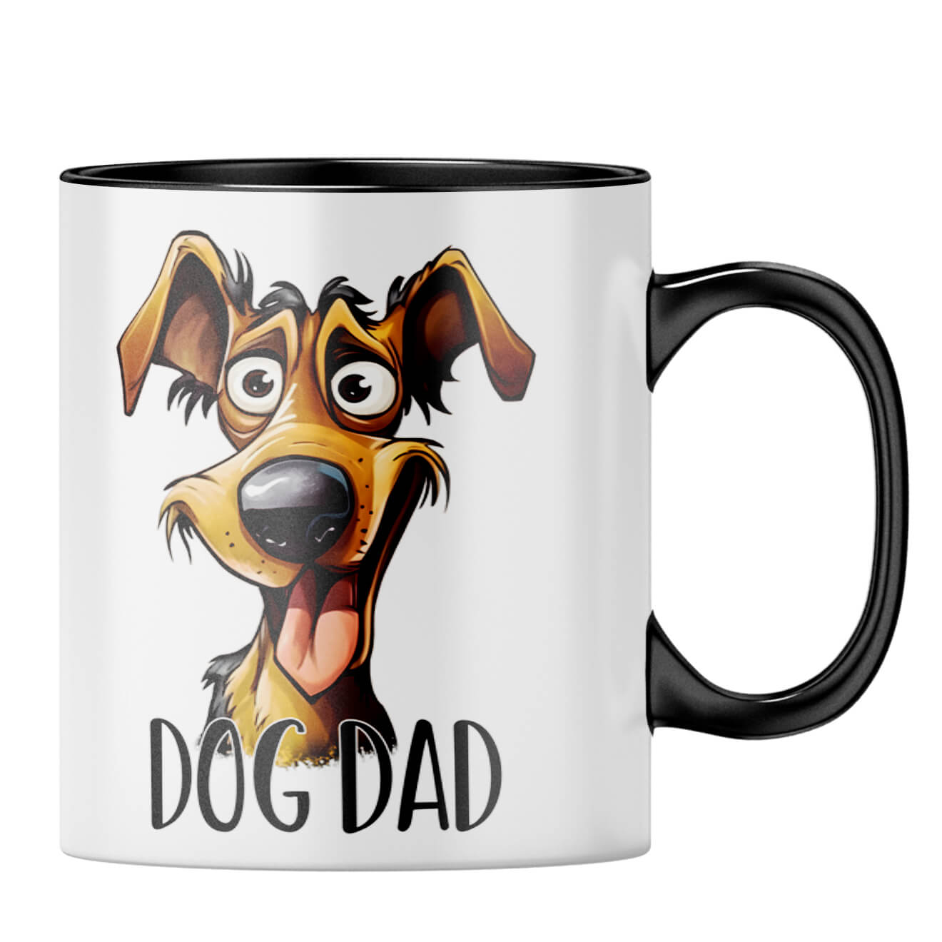 Dog Dad Coffee MugB-Black