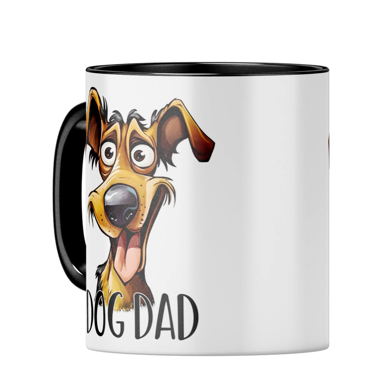 Dog Dad Coffee MugC-Black