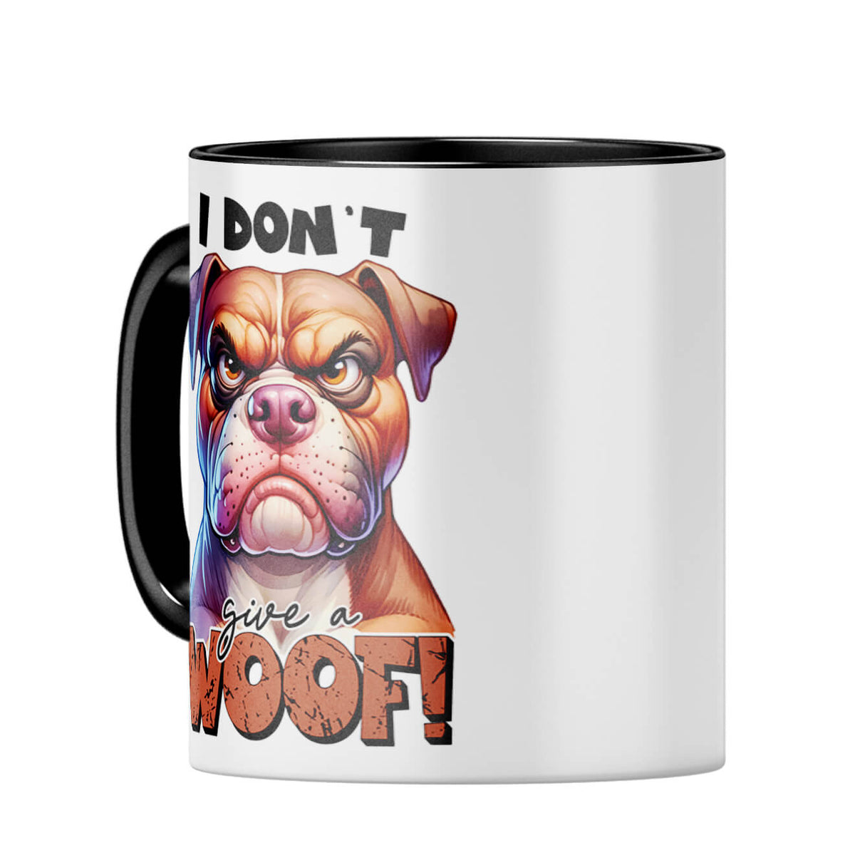 Dont Give A Woof Coffee MugC-Black