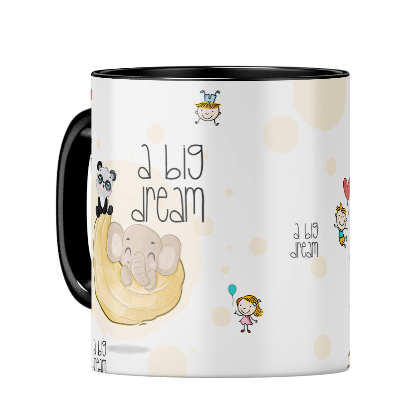 Dream Big Coffee Mug Coffee Mug Black