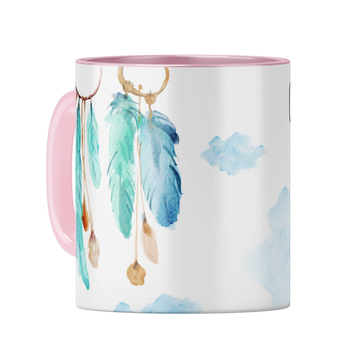 Dream Catcher Gift Mug Coffee Mug Pink