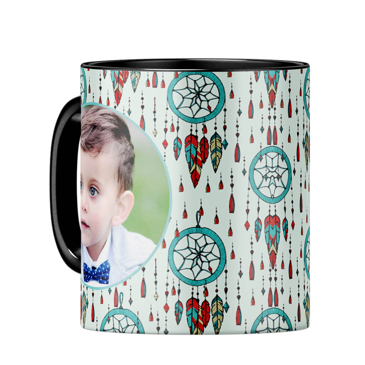 Dream Catcher Photo Coffee MugC-Black