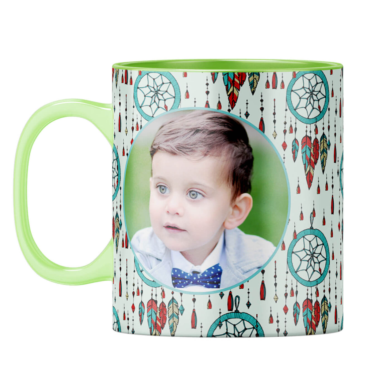 Dream Catcher Photo Coffee Mug Light Green
